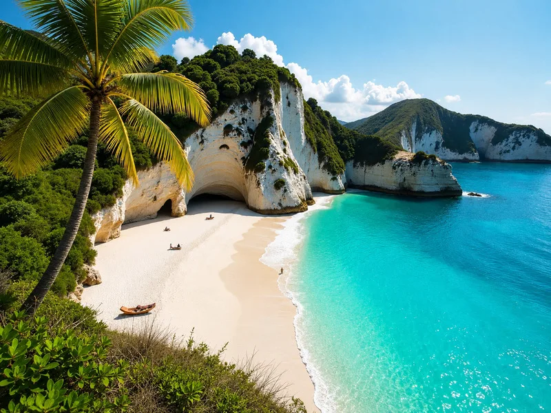 Entalula Beach gây ấn tượng với làn nước xanh trong, bãi cát sáng và những khối đá vôi đặc trưng của Palawan.